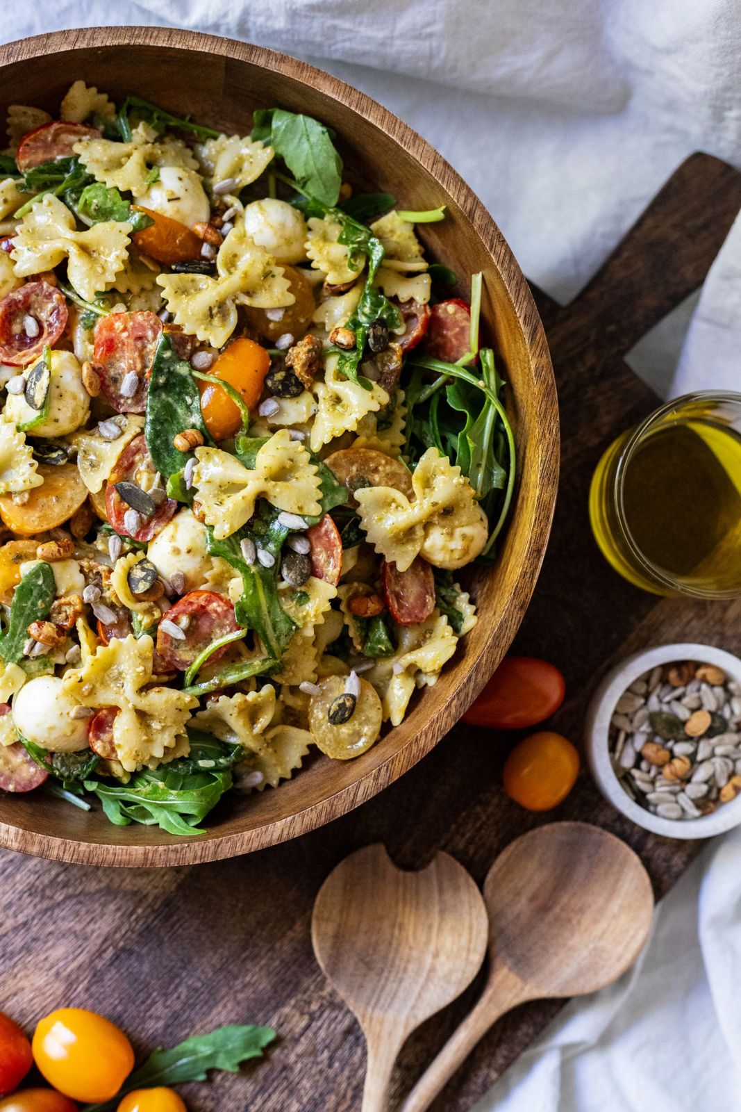 Frischer Nudelsalat
